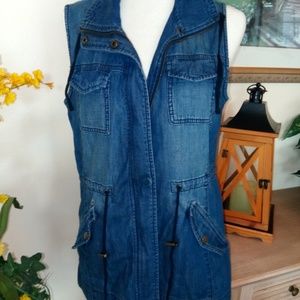 Denim vest